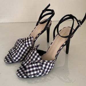 Nine West Checkered Heel